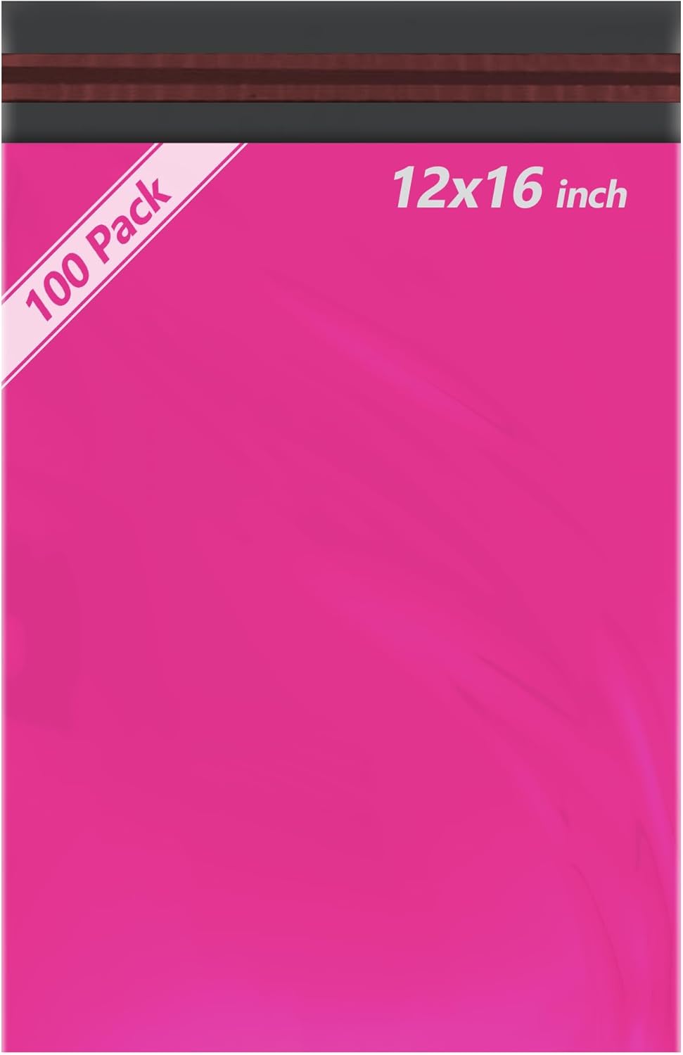 100pcs Hot Pink Parcel Bags, Postage Bags, Mailing Bags 12x16 Sizes 100 Pack Poly Postal Bags Self Seal iSOUL Small to Large Mailing Bags Packaging Assorted Mailers Posting Shipping Post Bag Envelopes