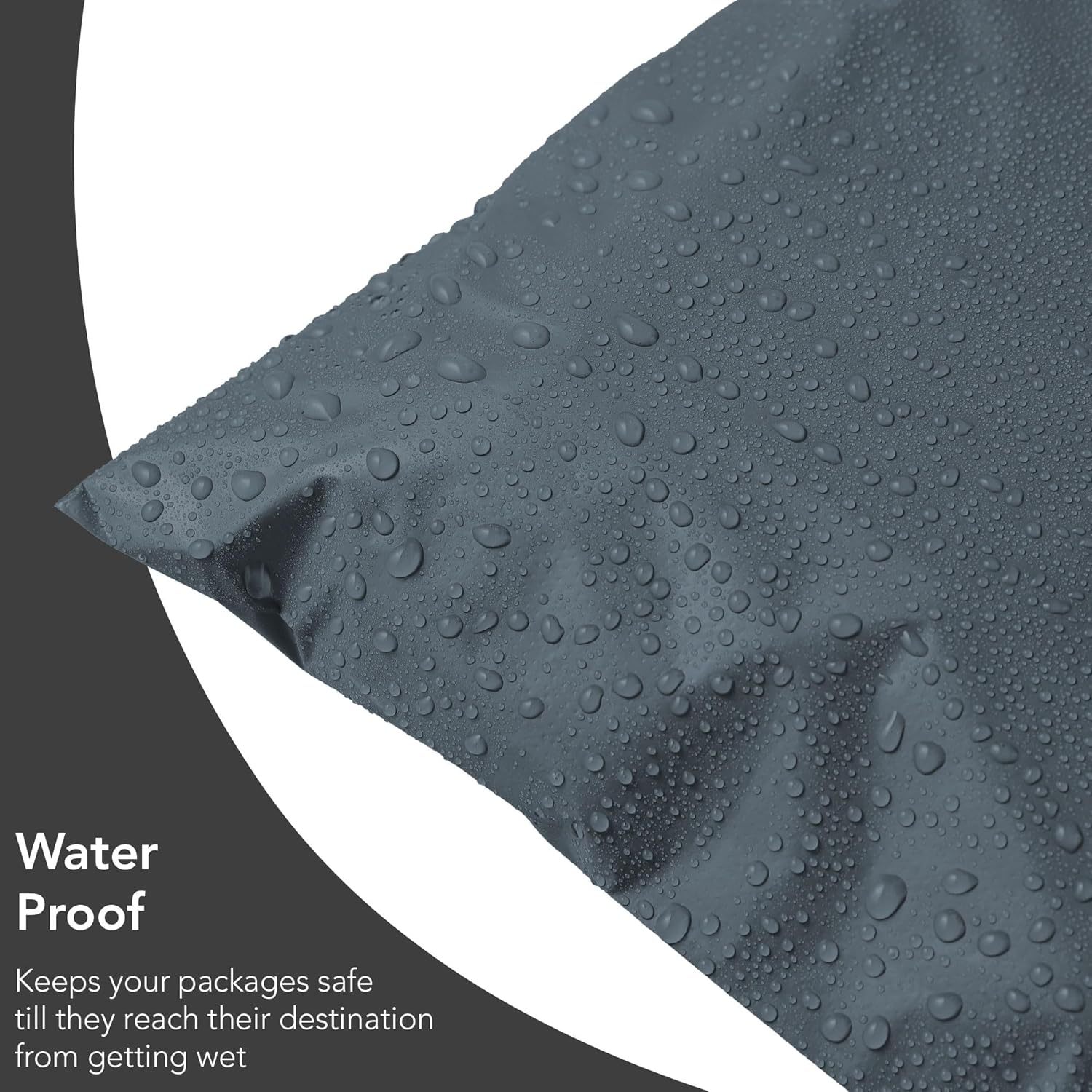 100pcs Grey Parcel Bags, Postage Bags, Mailing Bags 14x19 Sizes 100 Pack Poly Postal Bags Self Seal iSOUL Small to Large Mailing Bags Packaging Assorted Mailers Posting Shipping Post Bag Envelopes