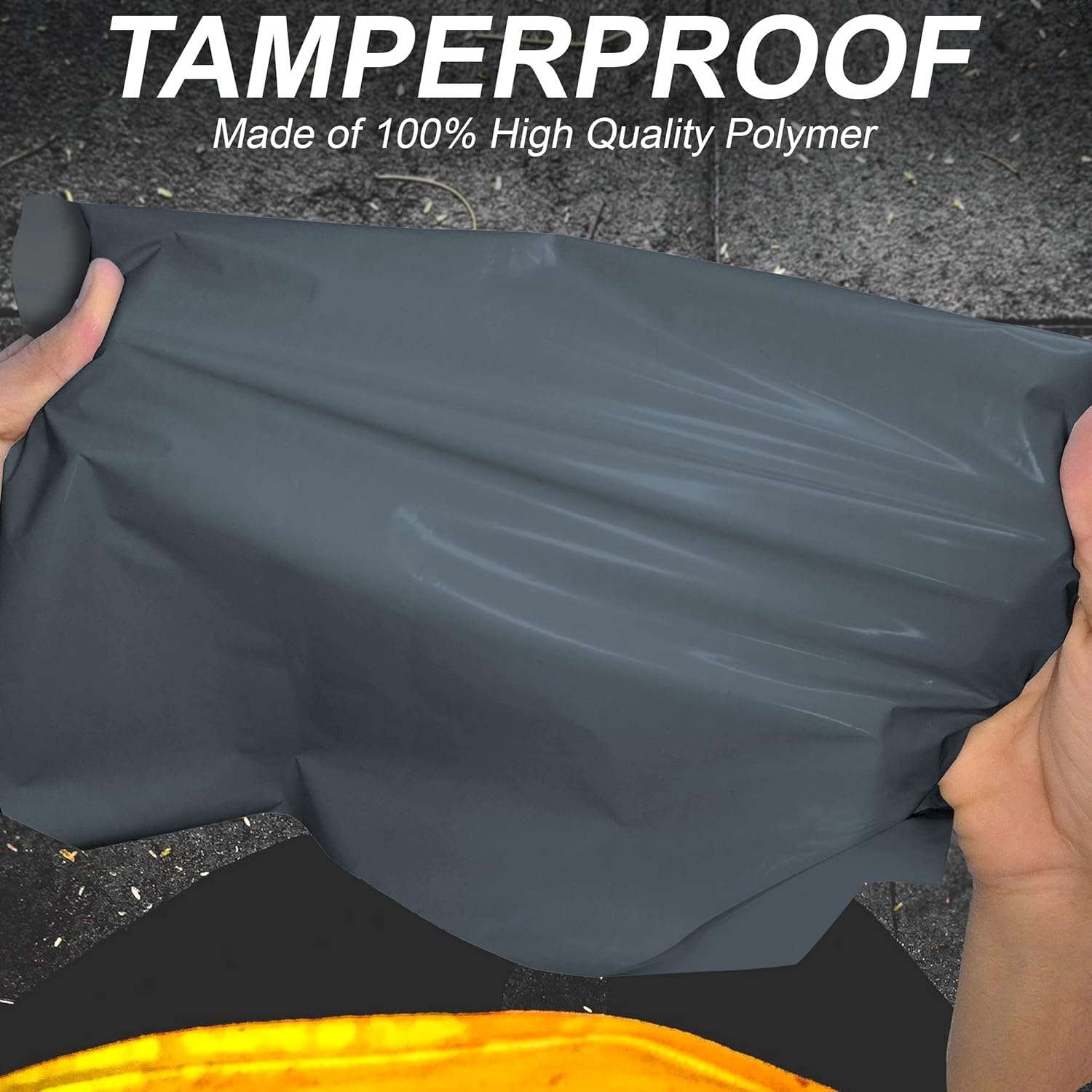 100x Grey Mailing Bags - Mixed Sizes, 100% Recyclable Parcel Bags, Self-Seal Postage Bags for Clothes - Strong & Sealable Plastic Envelopes, Ideal for Large to Small Postal Packing Shipping Posting