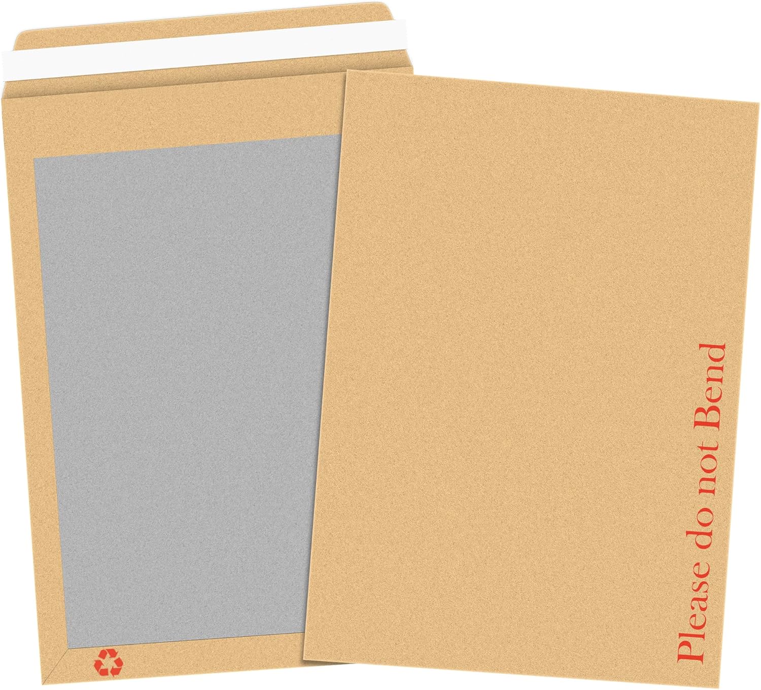 25 Pcs Manilla Hard Board Back A4 C4 324 x 229mm Envelopes Please Do Not Bend Envelope with Peel & Seal Strip for Mailing, Posting Shipping Storing Documents 25 Pack