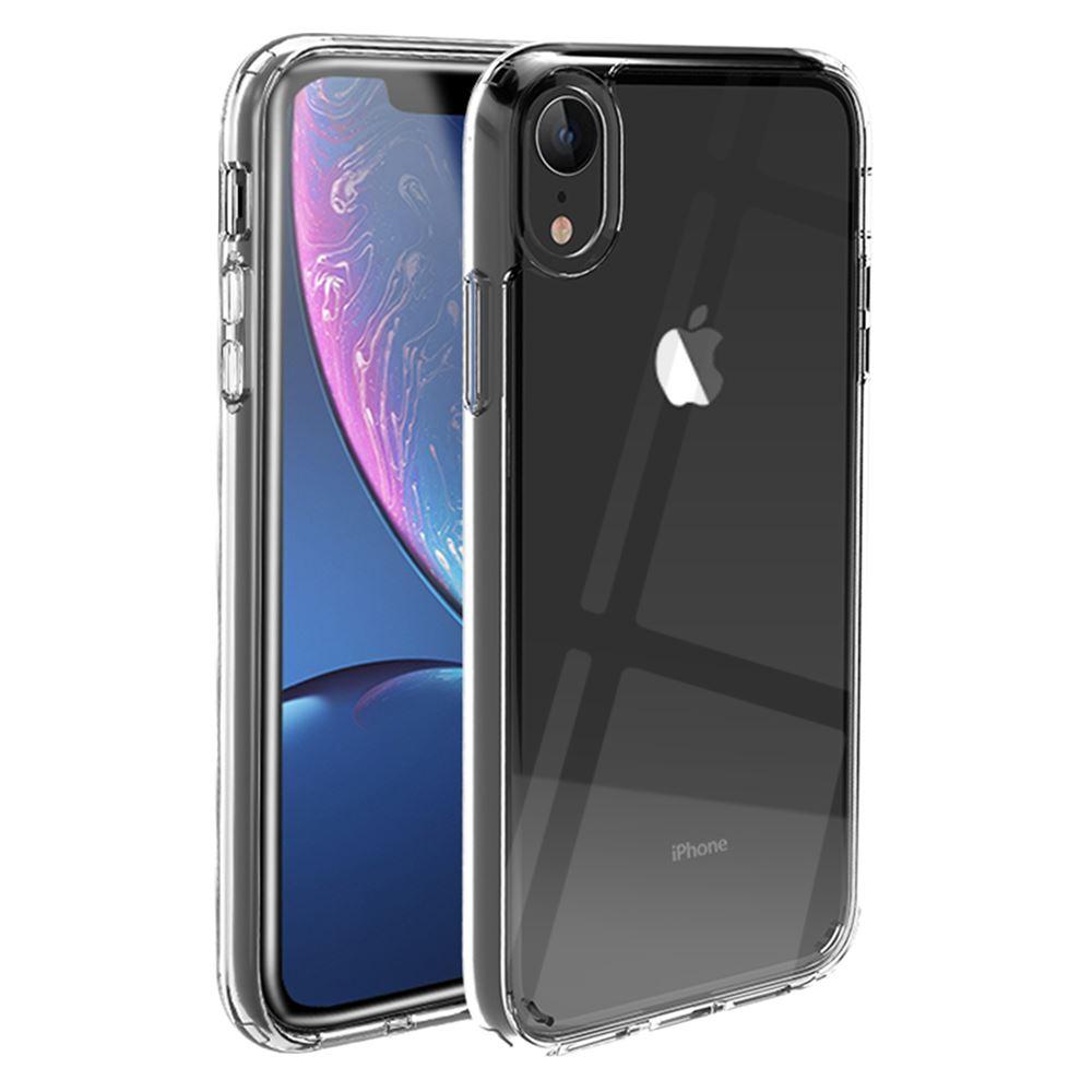 Best Clear Transparent Hard Back Case Cover for iPhone XR in UK 2020 - TradeNRG UK
