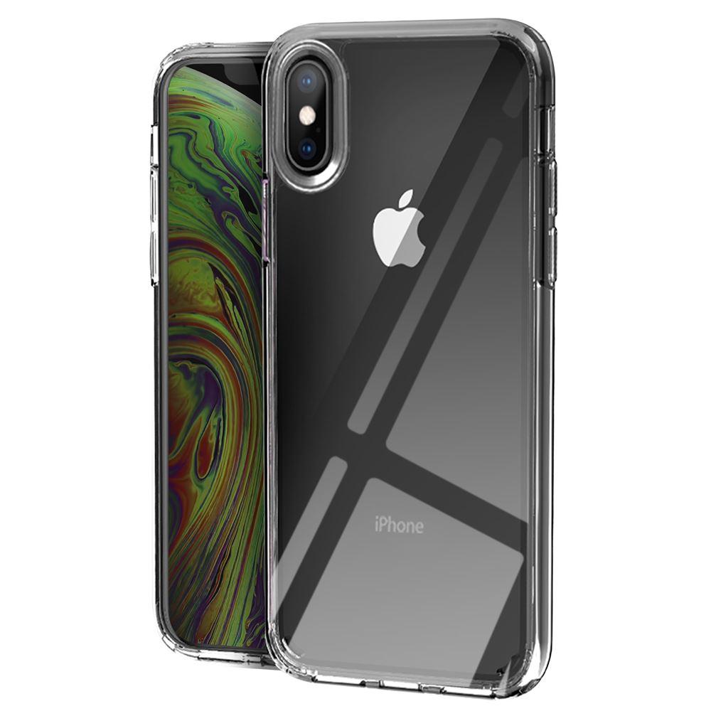 Best Buy Transparent Clear Hard Back Case for iPhone XS Max in UK 2020 - TradeNRG UK