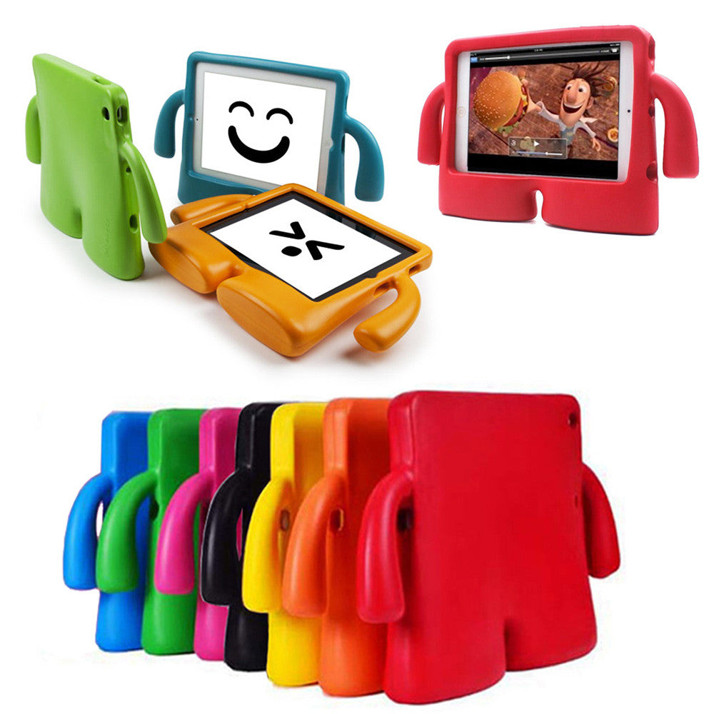 3DKids Cute Shockproof EVA Foam Stand Case For Apple iPad Mini 1 2 3 4 - iSOUL