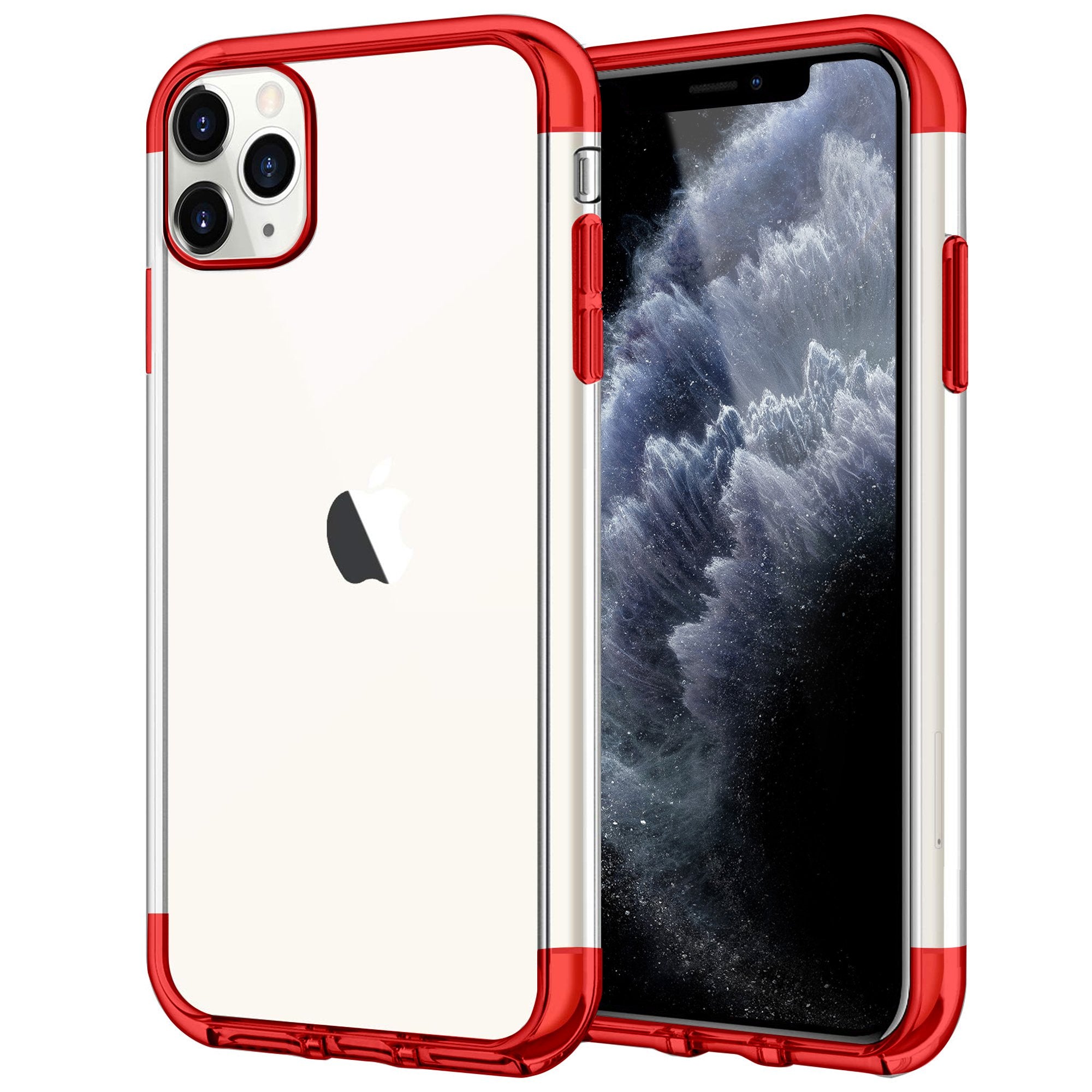 Case for iPhone 11 Pro Max Shock Proof Soft TPU Silicone Phone Clear Slim Cover