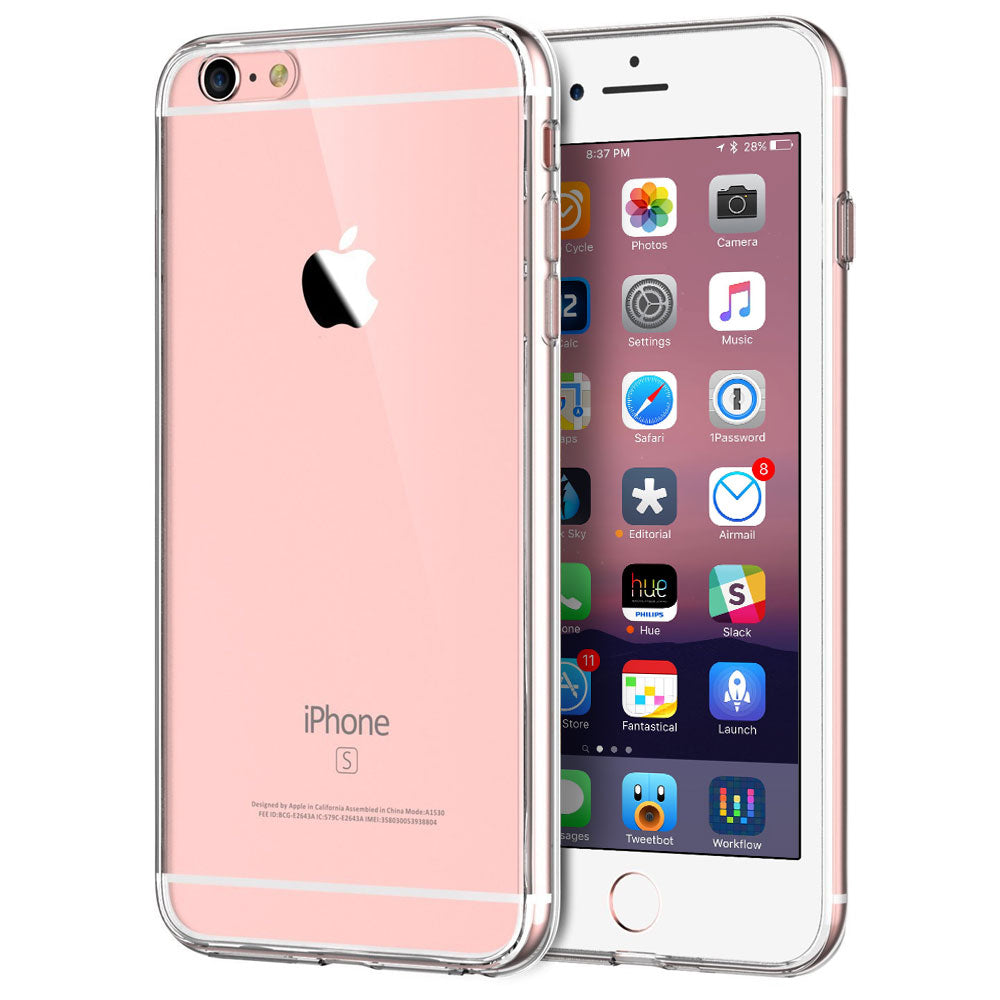 Transparent Premium Clear Case for Apple iPhone 6s - iSOUL