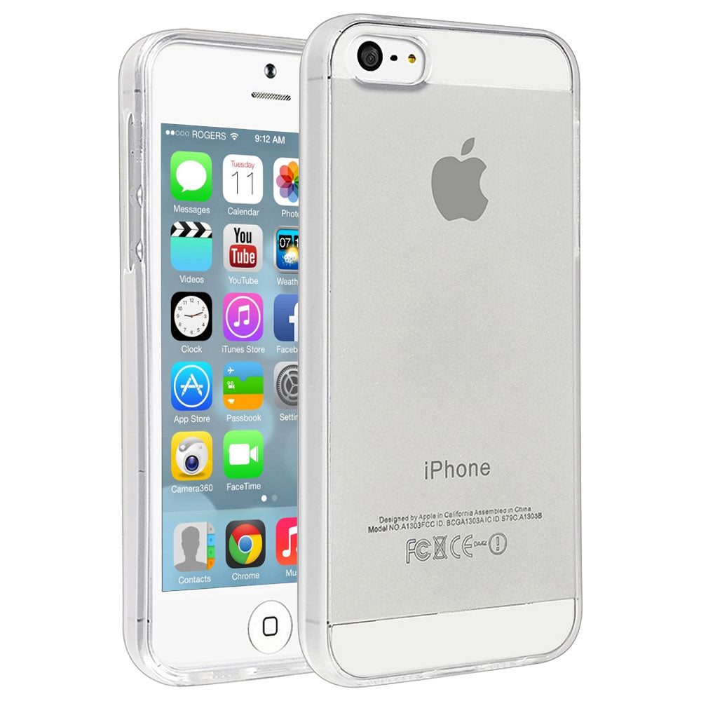 Simple Transparent Crystal Clear Case for Apple iPhone 5 - iSOUL