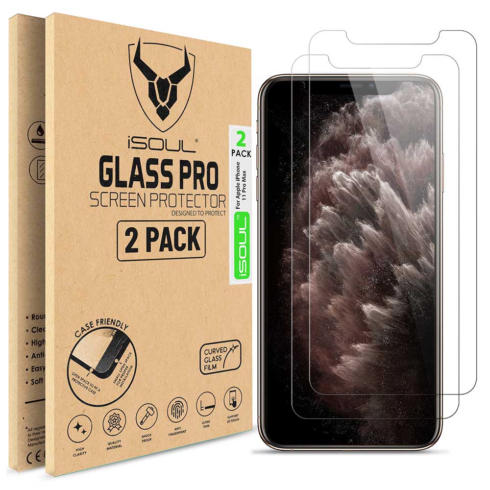 For Apple iPhone 11 Pro Max XS Max Screen Protector Tempered