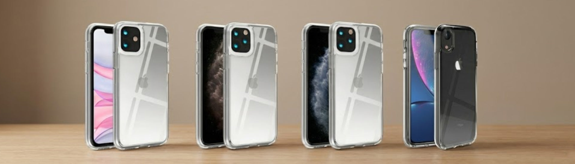Hard Back Case For iPhone Samsung Tough Transparent Clear Cases – iSOUL