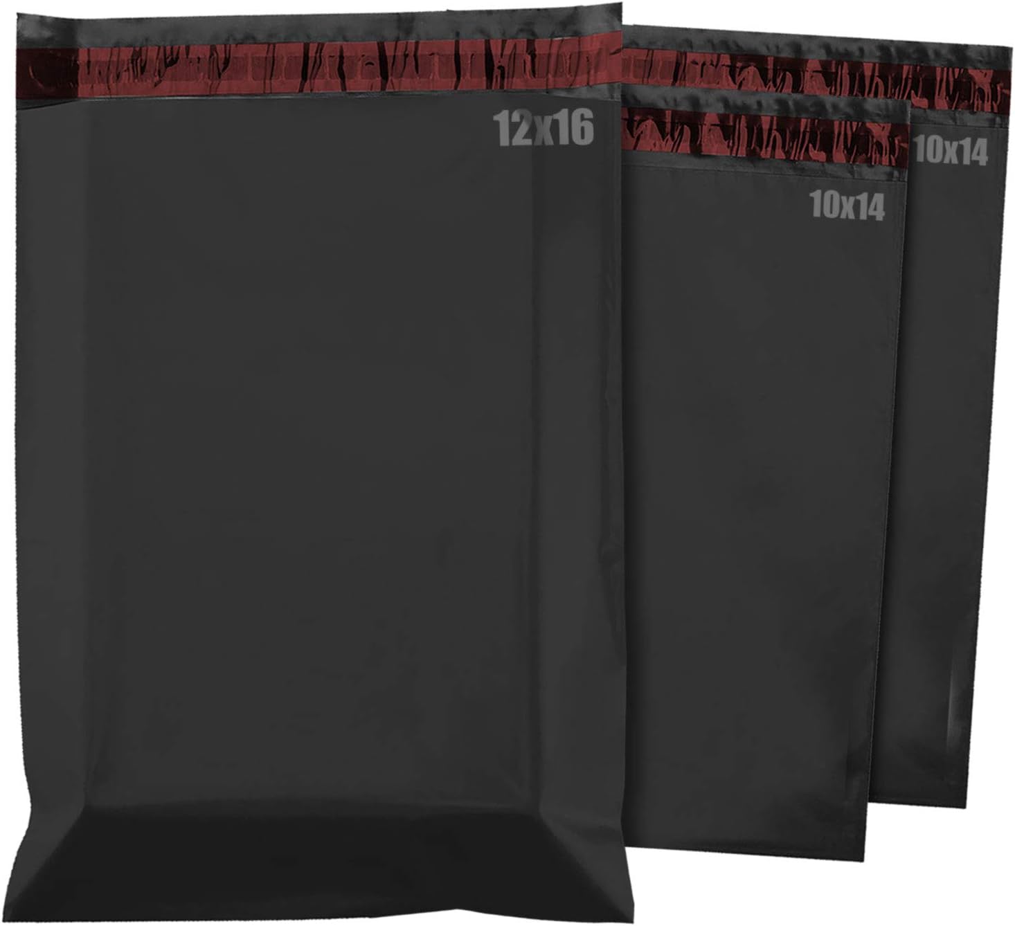 Mailing Bags, iSOUL 100 Pcs Shipping Poly Postal Self Seal Bags in Size 14” x 19” Inch Size Large Mailing Bags Big Postage Packaging Bags 356mm to 483mm