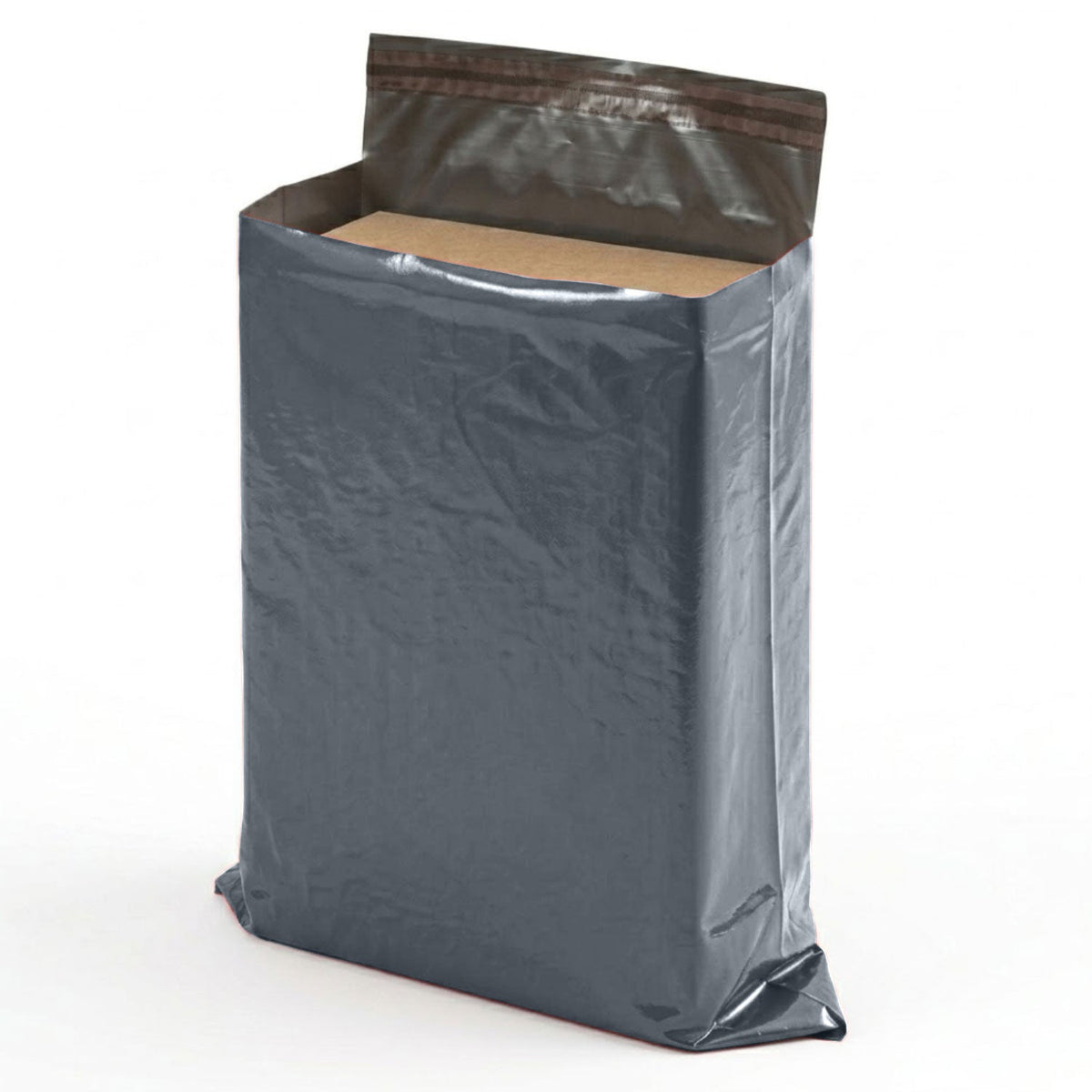 iSOUL 10x Large Mailing Bags, 17x24 Strong Large Vinted Mailing Postal Postage Bags [Use in Parcel, Delivery, Shipping, Mail, Package] [43.2cmx61cm] Grey Bag