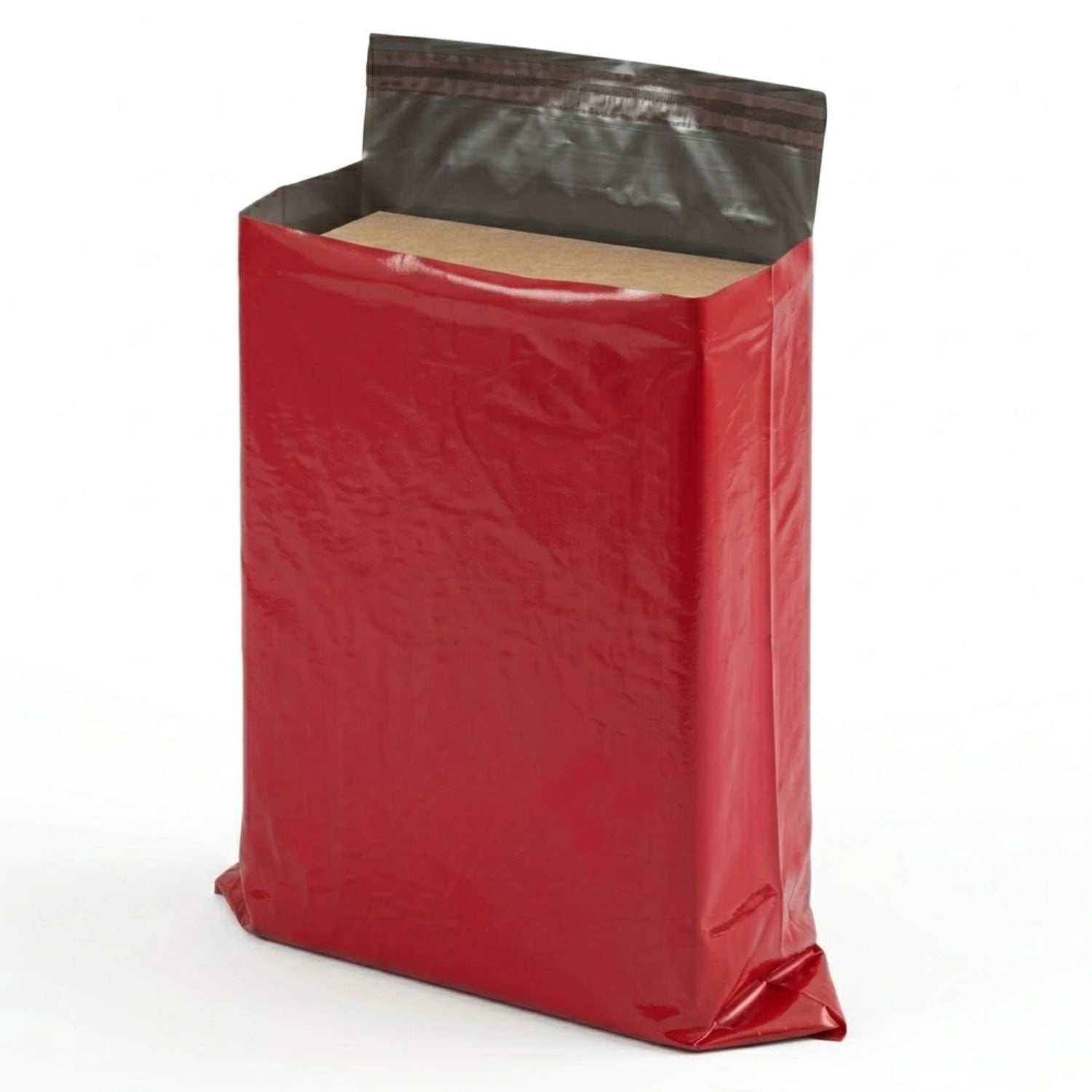 iSOUL Parcel Bags, 17x24 [432mm x 610mm] Vinted Strong Large Mailing Postal Postage Bags [Use in Parcel, Delivery, Shipping, Mail, Package] Red Bags