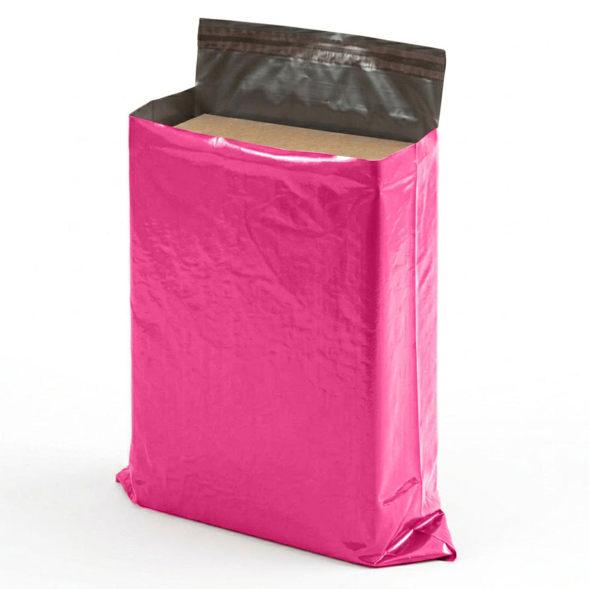 iSOUL 10x Large Mailing Bags, 17x24 Strong Large Vinted Mailing Postal Postage Bags [Use in Parcel, Delivery, Shipping, Mail, Package] [43.2cmx61cm] Hot Pink Bag