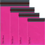 50 Mixed Grey Postage Bags Small to Large Parcels Bags 5 Sizes 10 Each Poly Mailing Bags - TradeNRG UK