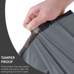 50 Mixed Grey Postage Bags Small to Large Parcels Bags 5 Sizes 10 Each Poly Mailing Bags - TradeNRG UK