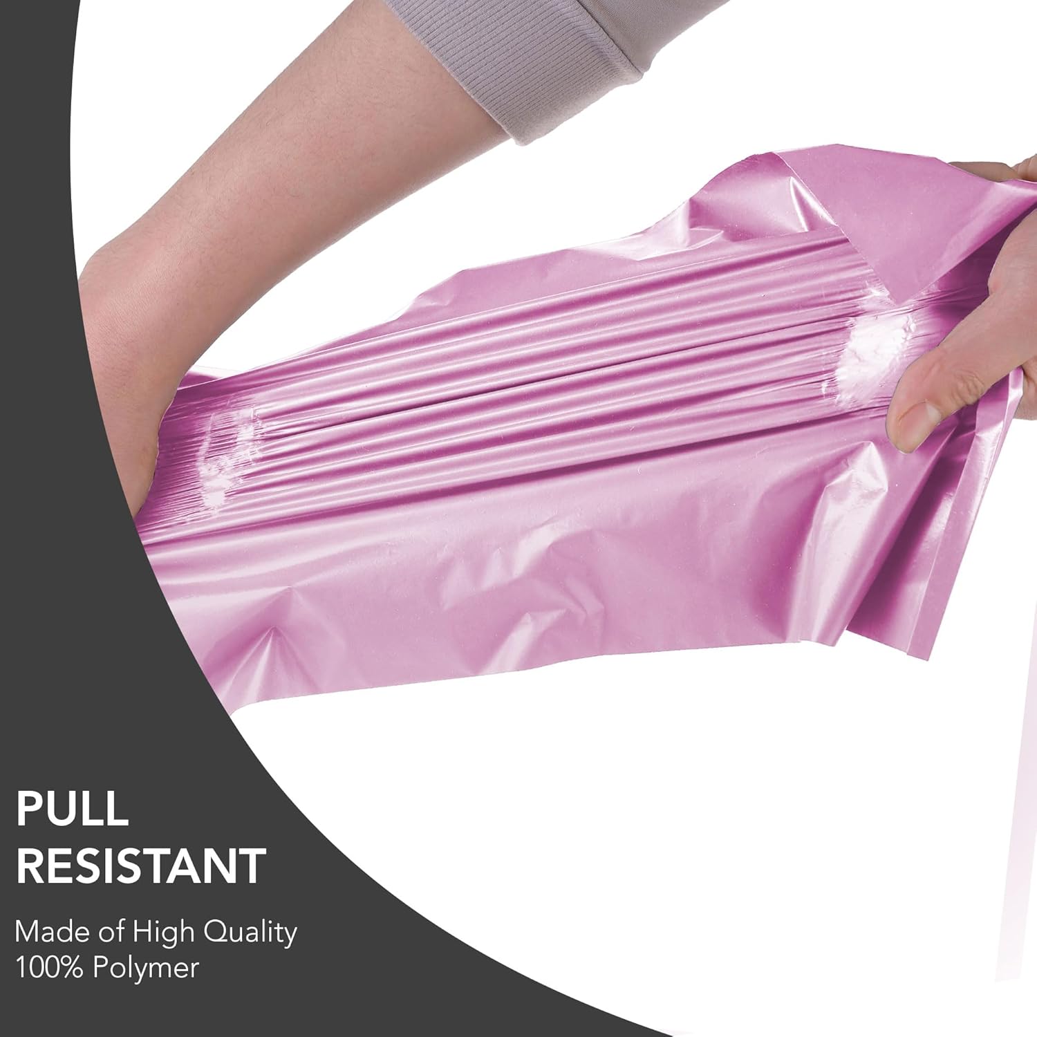 50pcs Baby Pink Parcel Bags, Postage Bags, Mailing Bags 17x24 Sizes 50 Pack Poly Postal Bags Self Seal iSOUL Large Mailing Bags Packaging Assorted Mailers Posting Shipping Post Bag Envelopes