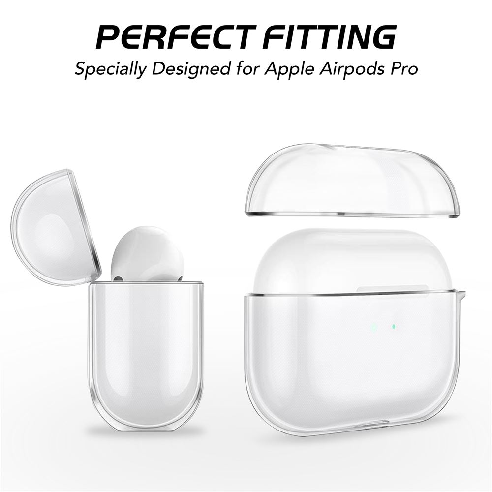 Transparent Clear AirPods Pro Case Cover - iSOUL