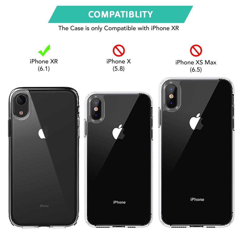 Best Clear Transparent Hard Back Case Cover for iPhone XR in UK 2020 - TradeNRG UK
