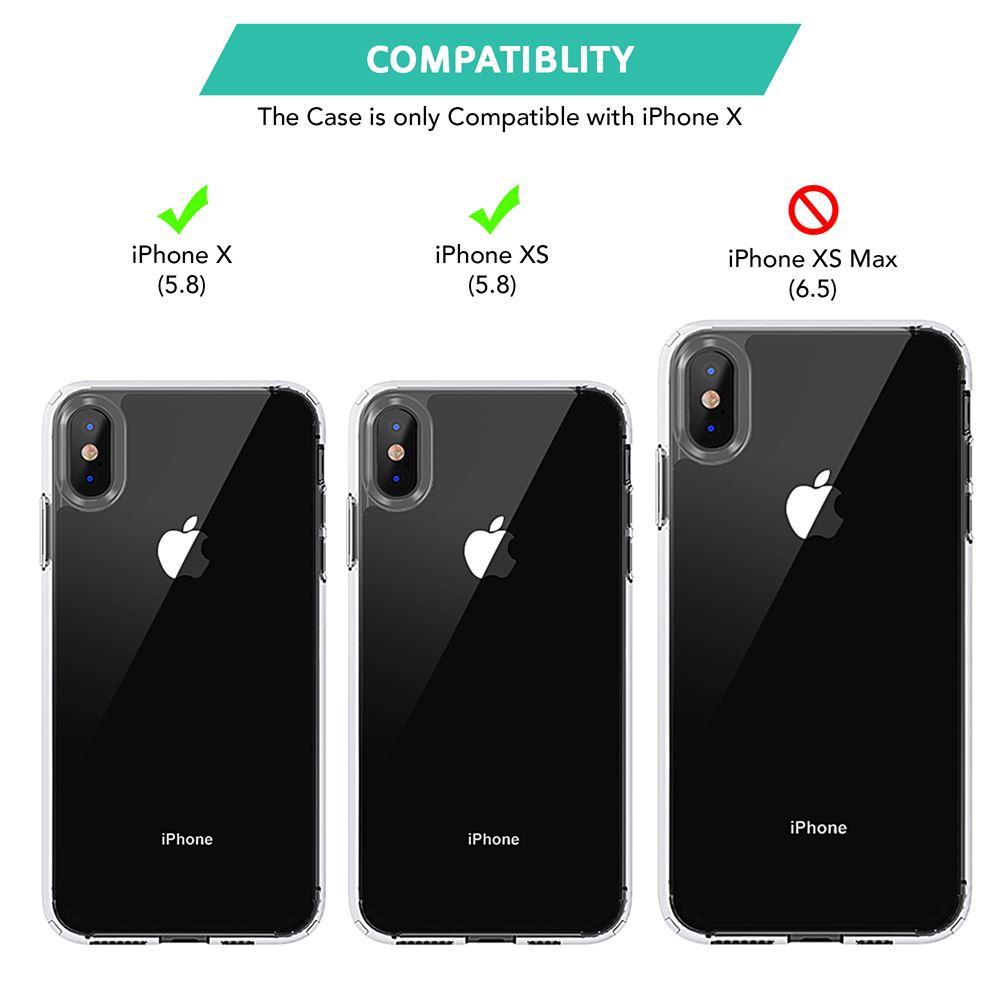 Best price for iPhone X / XS Crystal Clear Hard Back Case in UK 2020 - TradeNRG UK