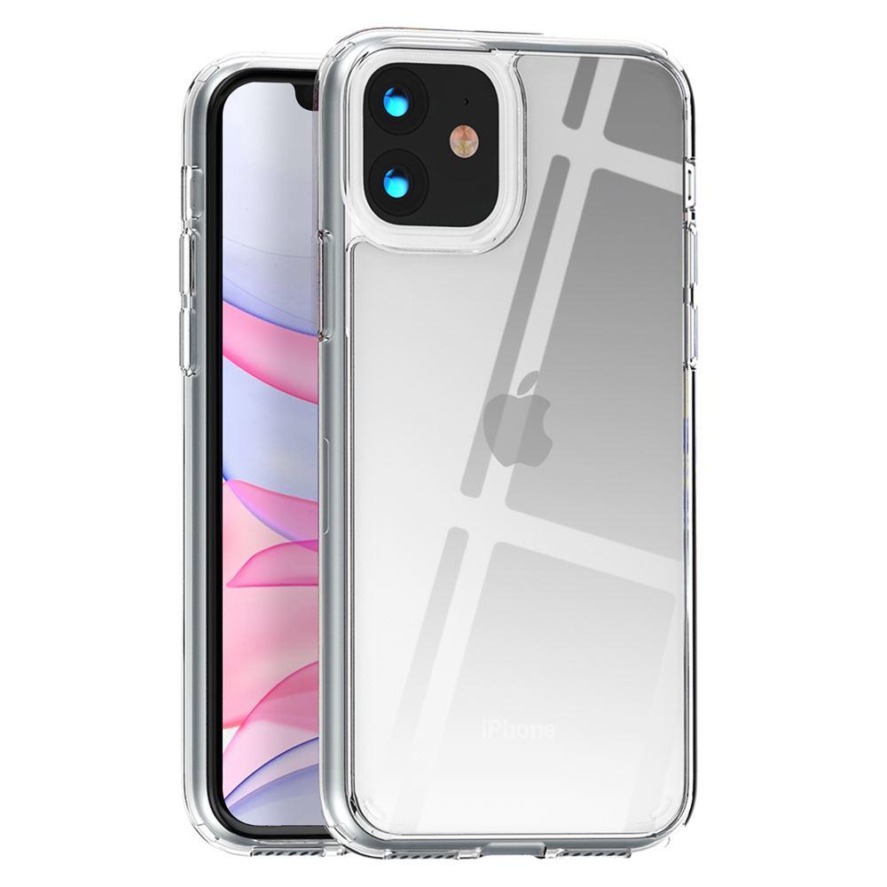 Best Hard Back Case with Clear soft Bumper around Edges for iPhone 11 - TradeNRG UK