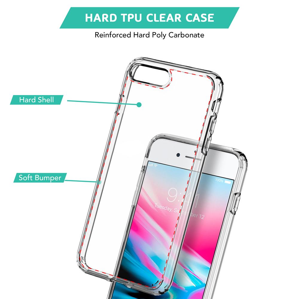 Buy Hard Back Case for iPhone 7 Plus & iPhone 8 Plus with pay-pal UK - TradeNRG UK