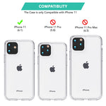 Best Hard Back Case with Clear soft Bumper around Edges for iPhone 11 - TradeNRG UK