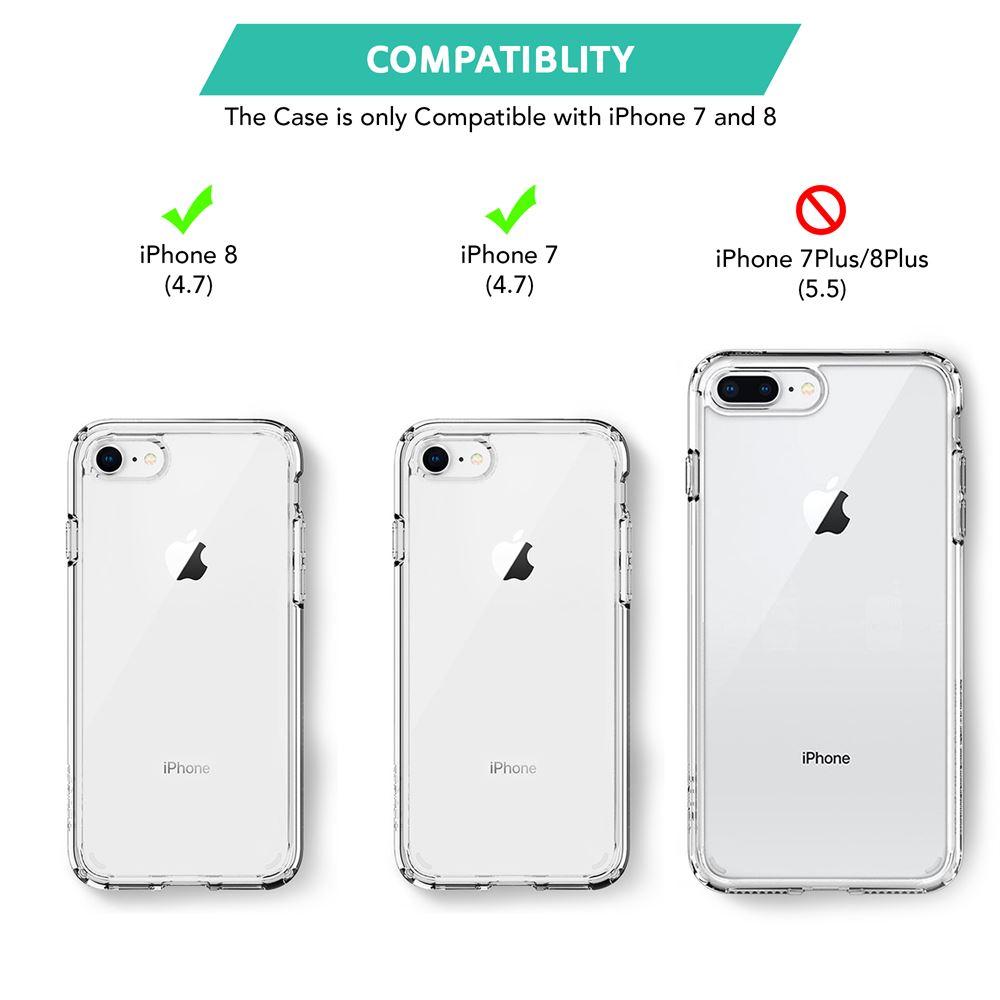 Low cost Transparent Hard Back Case for iPhone SE 2020 / iPhone 7 / iPhone 8 in UK - TradeNRG UK