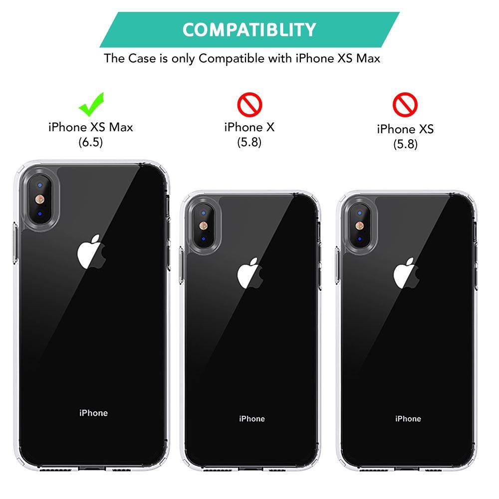 Best Buy Transparent Clear Hard Back Case for iPhone XS Max in UK 2020 - TradeNRG UK