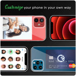 iSoul iPhone 12 Mini Case acrylic back soft TPU bumper around Silicone