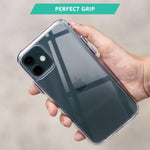 Best Hard Back Case with Clear soft Bumper around Edges for iPhone 11 - TradeNRG UK