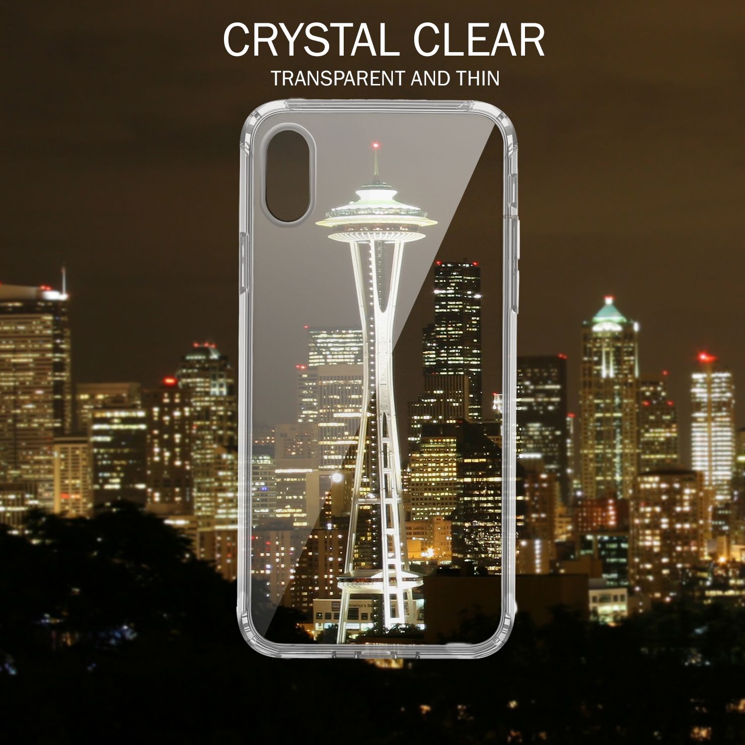 Premium Soft Gel Clear Case for Apple iPhone X - iSOUL