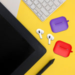 Silicone Airpods Pro Case Cover Black - iSOUL