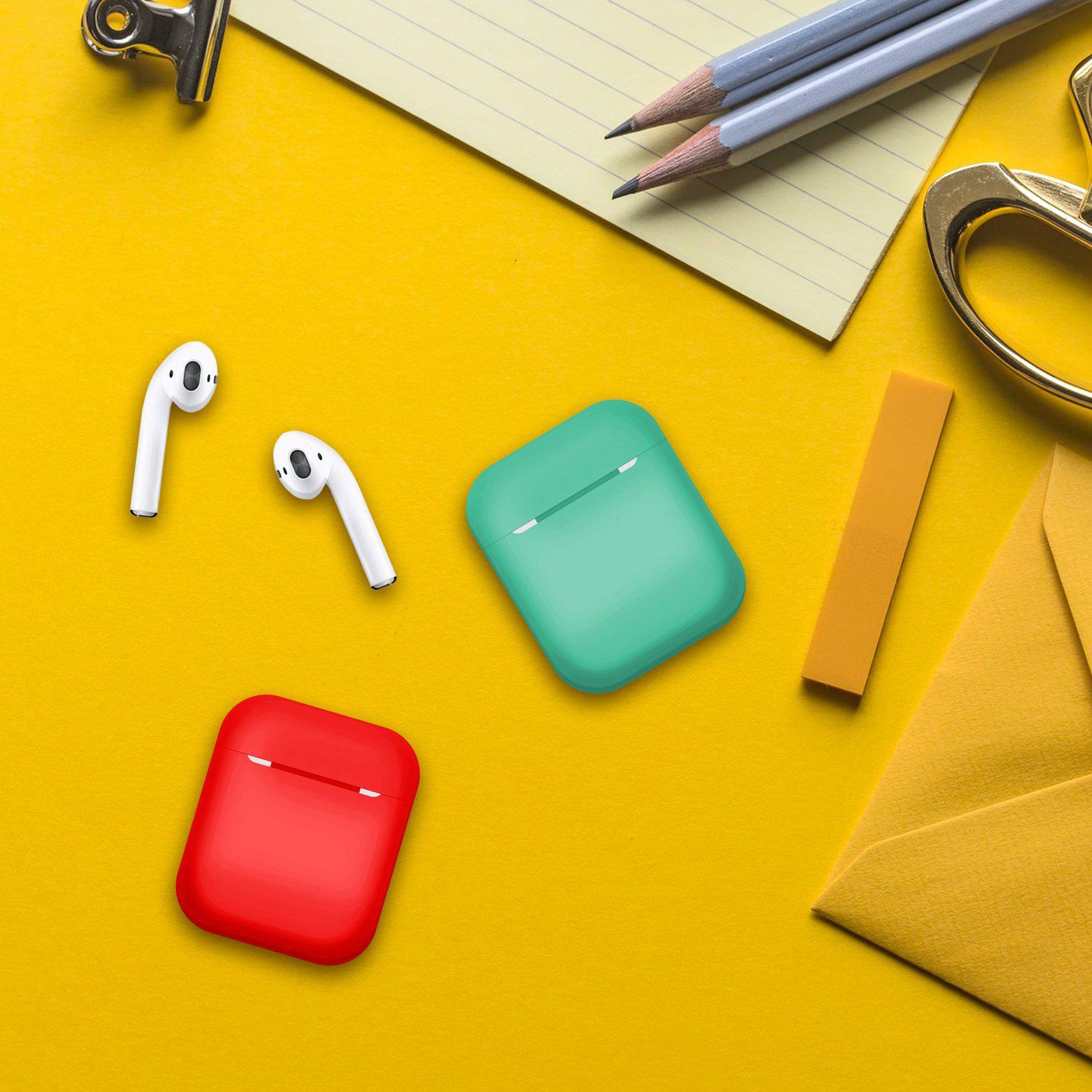 AirPods 1 / 2 Case Soft Silicone Covers for Apple AirPods 1 & AirPods 2 - iSOUL