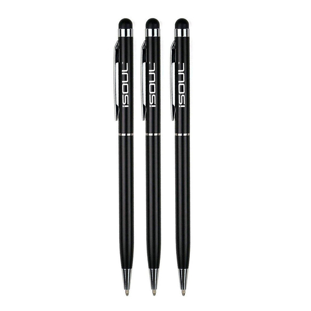 3x Universal Touch Screen Stylus Pens For All Mobile Phone Tab iPad iPod - iSOUL