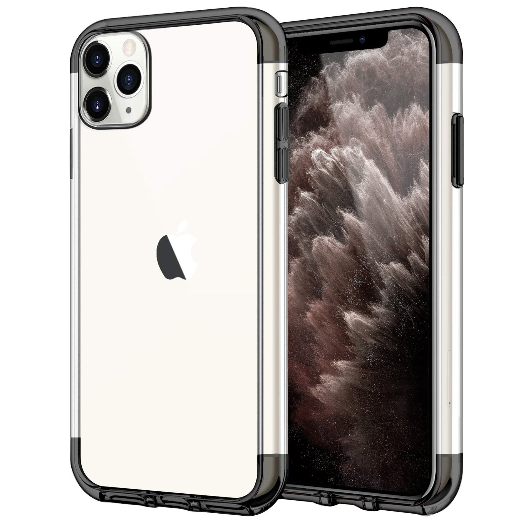 Case for iPhone 11 Pro Shock Proof Soft TPU Silicone Phone Clear Slim Cover