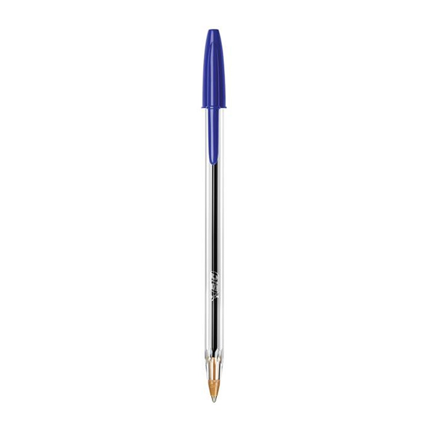 BIC Cristal Original Ballpoint Pens Medium Point (1.0 mm) Tip Line Biro Pen