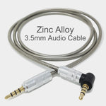 1M 3.5MM JACK PLUG AUX METAL CABLE AUDIO LEAD FOR HEADPHONE/MP3/IPOD/CAR - iSOUL