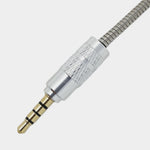 1M 3.5MM JACK PLUG AUX METAL CABLE AUDIO LEAD FOR HEADPHONE/MP3/IPOD/CAR - iSOUL