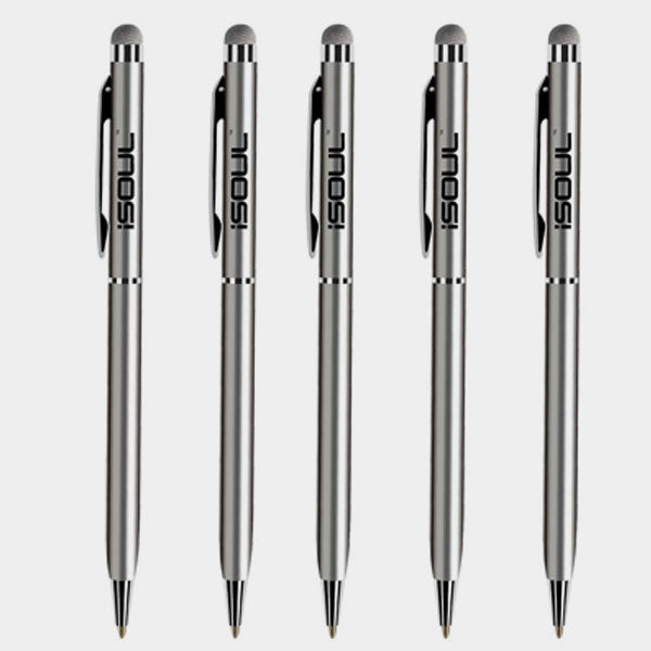 iSOUL Stylus Pen Stylus Touch Pen Pack of 5 Stylus Pens for Touch Screens stylus for Apple iPads iPad Mini iPhone Samsung Galaxy Mobile Phones - iSOUL