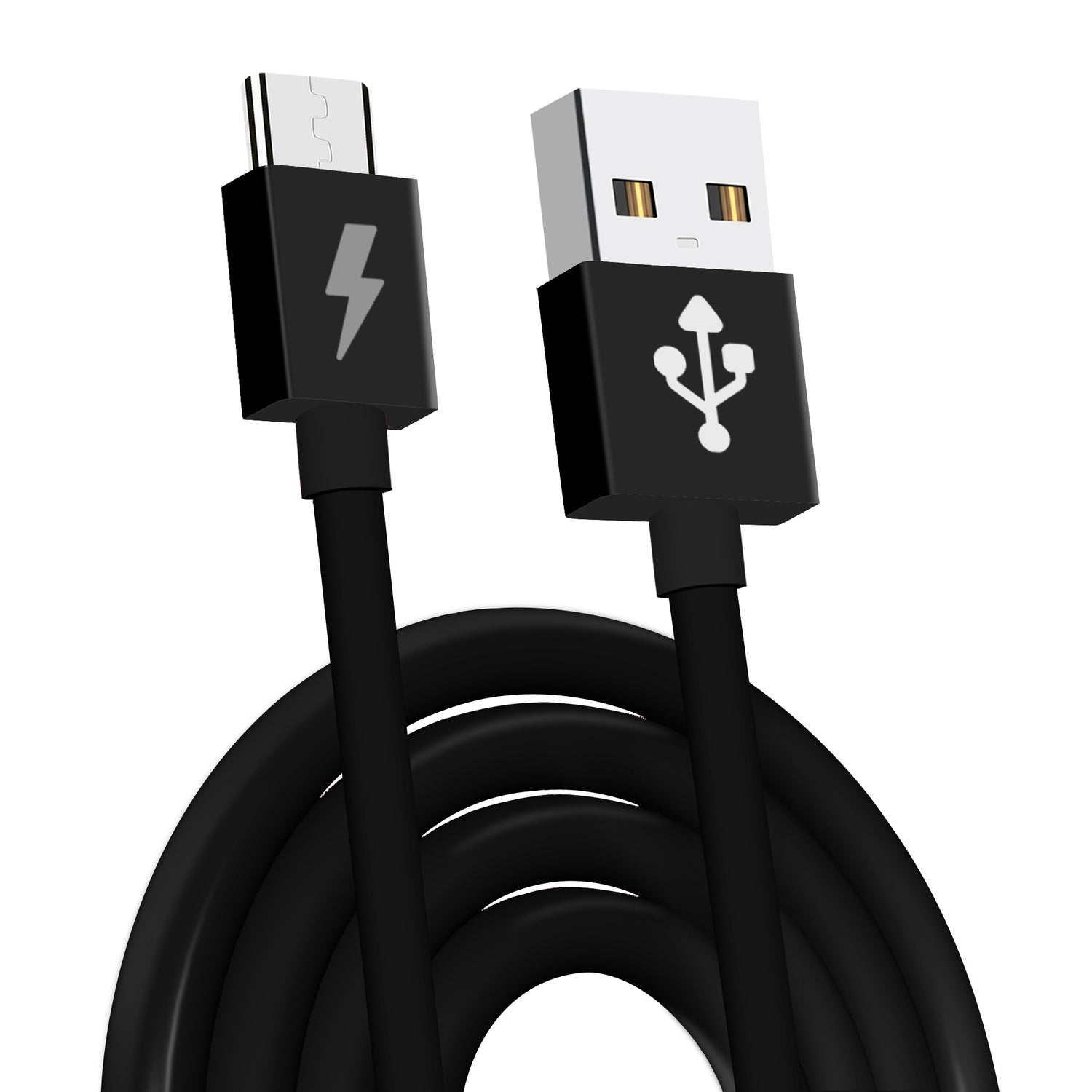 Micro USB Cable for Fast Data Sync Charger Cable Lead 1m / 2m / 3m – iSOUL