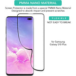 iSOUL 3 Pack Flexible Screen Protector for Samsung Galaxy S10 Plus 6.4