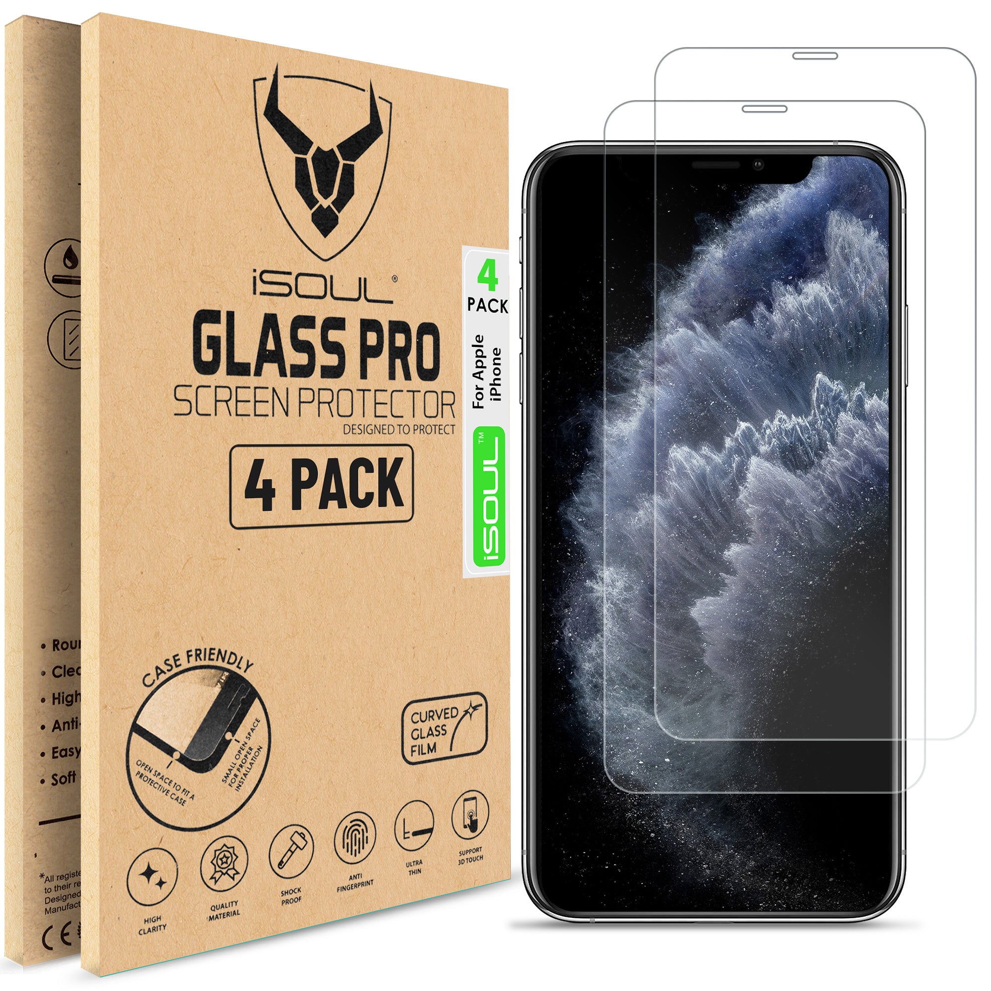 Screen Protector for Apple iPhone 11 Pro Max / XS Max 6.5" Tempered Glass