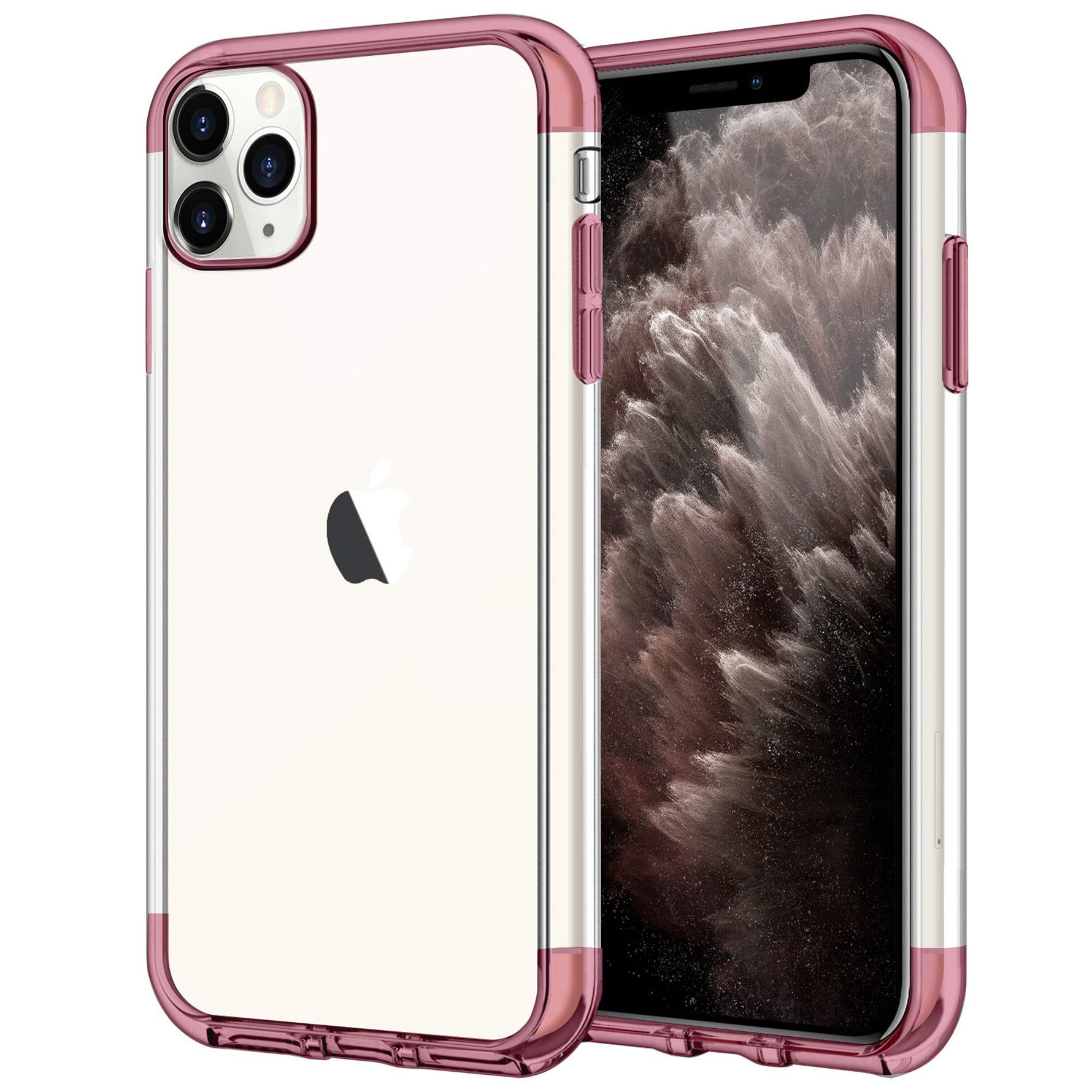 Case for iPhone 11 Pro Shock Proof Soft TPU Silicone Phone Clear Slim Cover