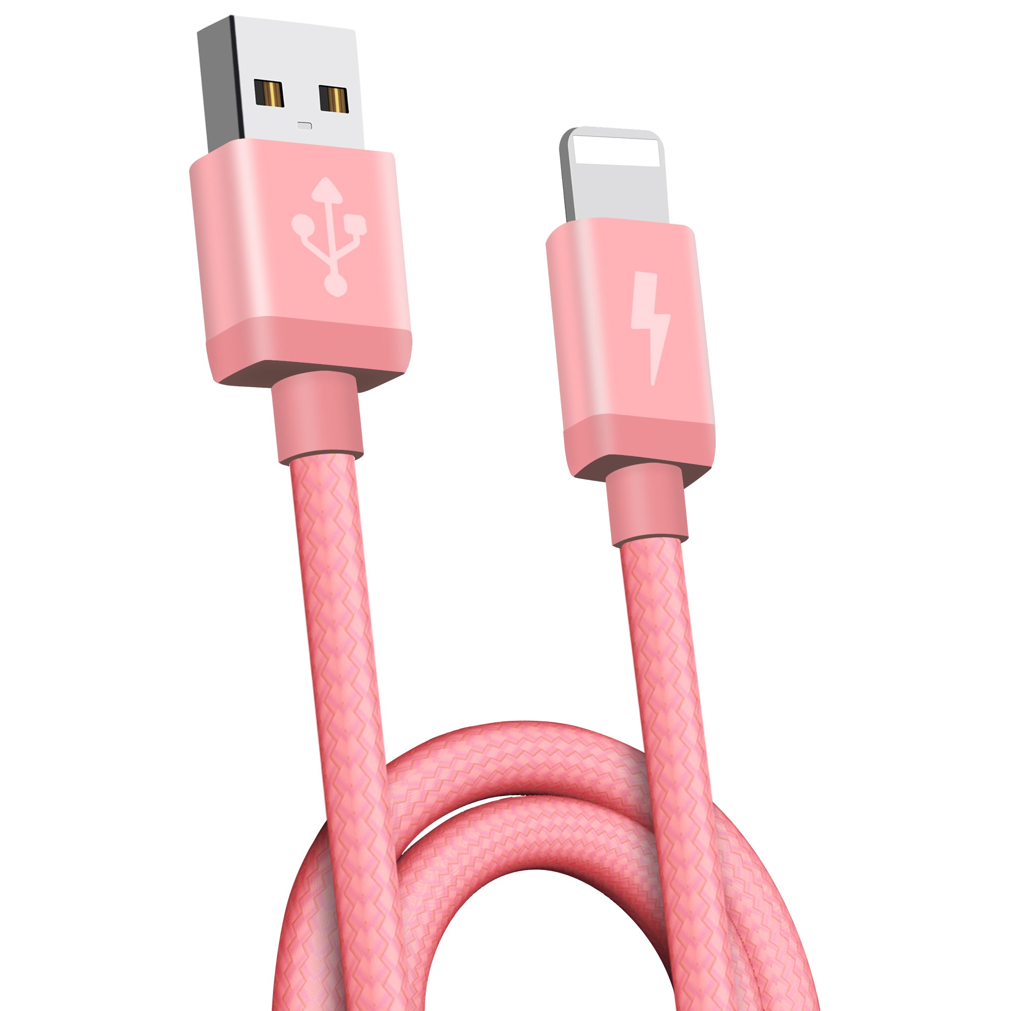 Fast Charging Cable For iPhone iPad iPod Braided Lightning Cord