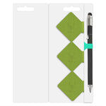 Pack of 3 Green Pen Loop Holder for Notebook - iSOUL