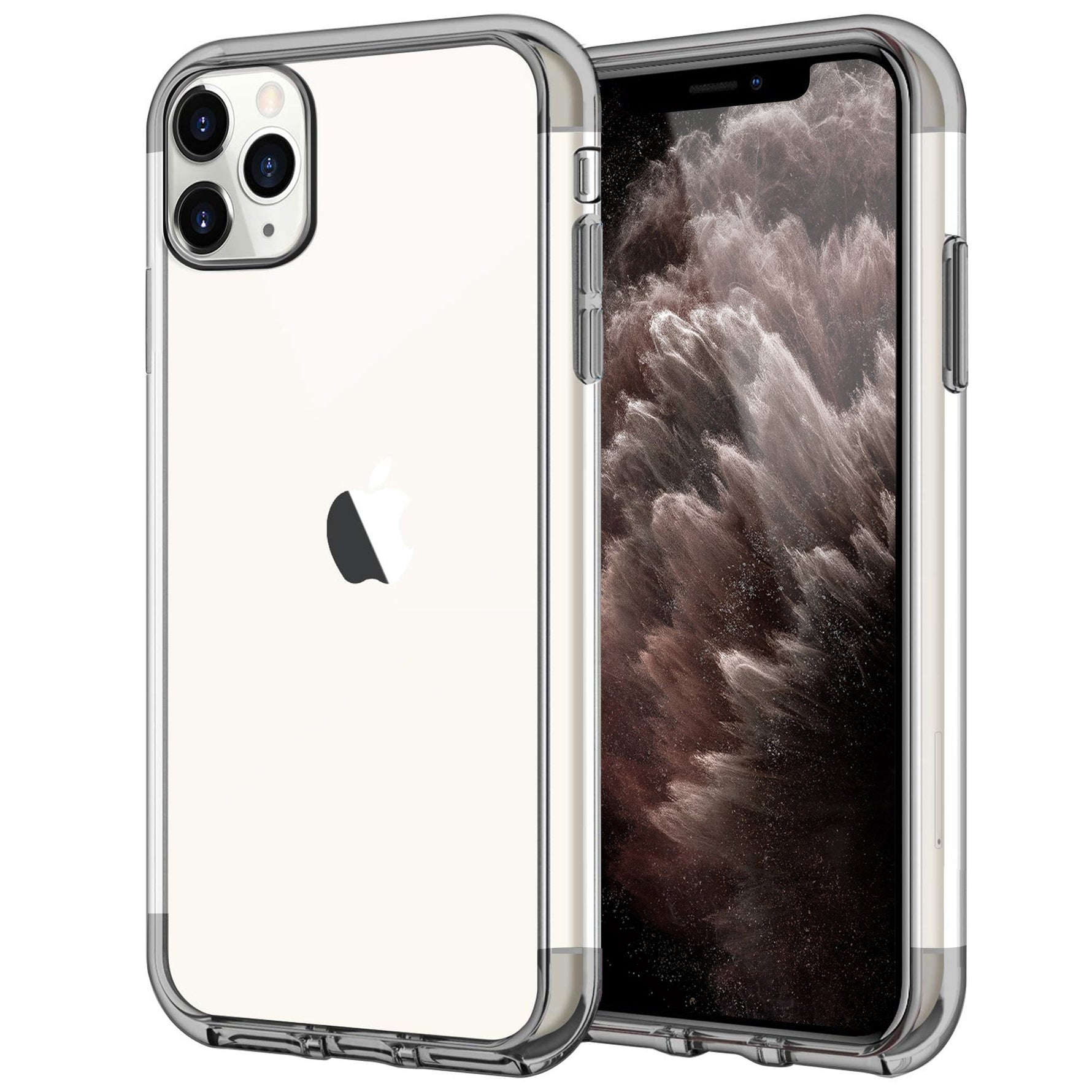 Case for iPhone 11 Pro Shock Proof Soft TPU Silicone Phone Clear Slim Cover