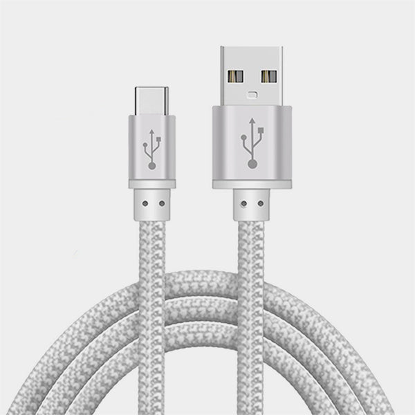Heavy Duty Strong Braided Fast Charge USB C Type C Data Phone Charger Cable Lead 1m 2m 3m - iSOUL