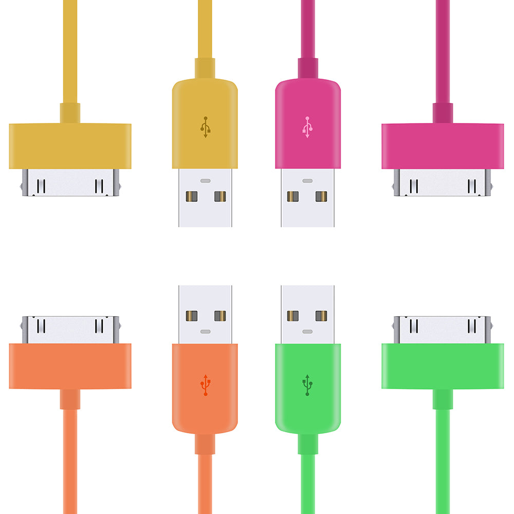 USB Data Sync Charger Cable for iPhone 4 - iSOUL