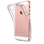Soft Gel Material HD Clear Apple iPhone SE TPU Gel Case - iSOUL