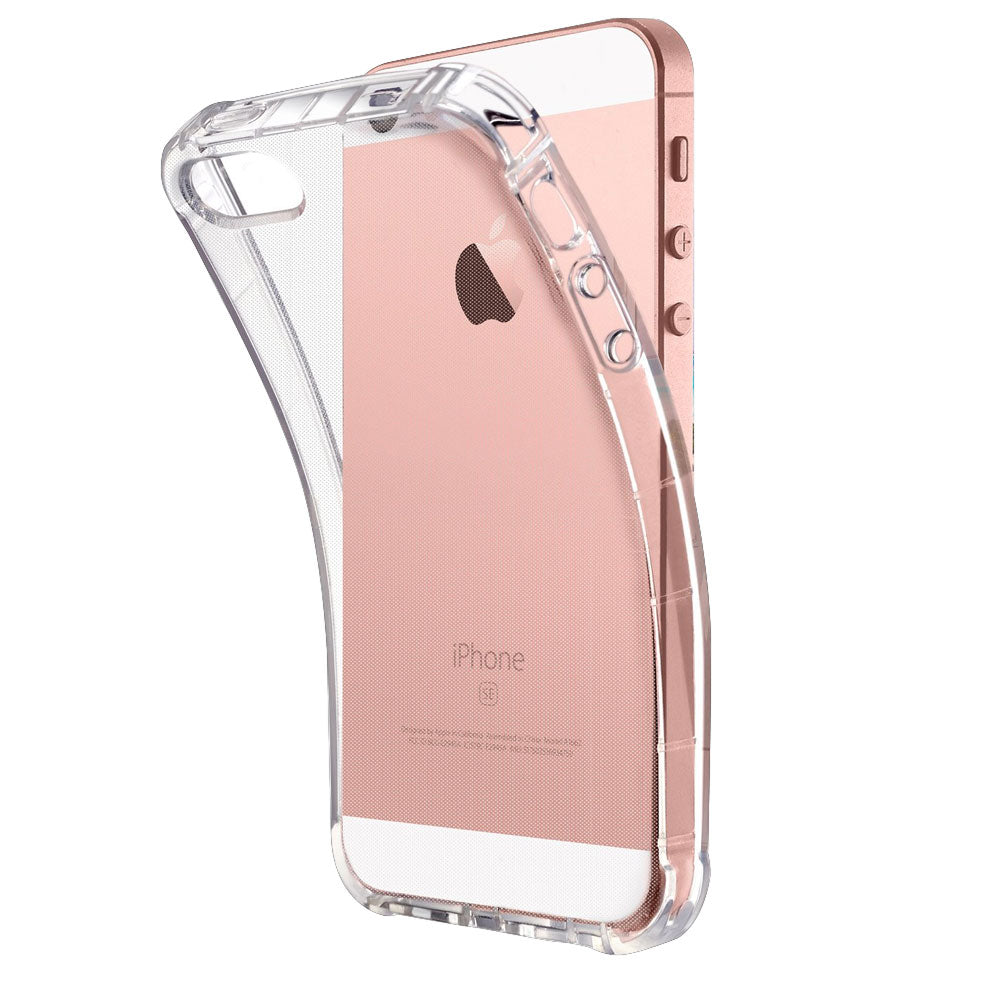 Soft Gel Material HD Clear Apple iPhone SE TPU Gel Case - iSOUL