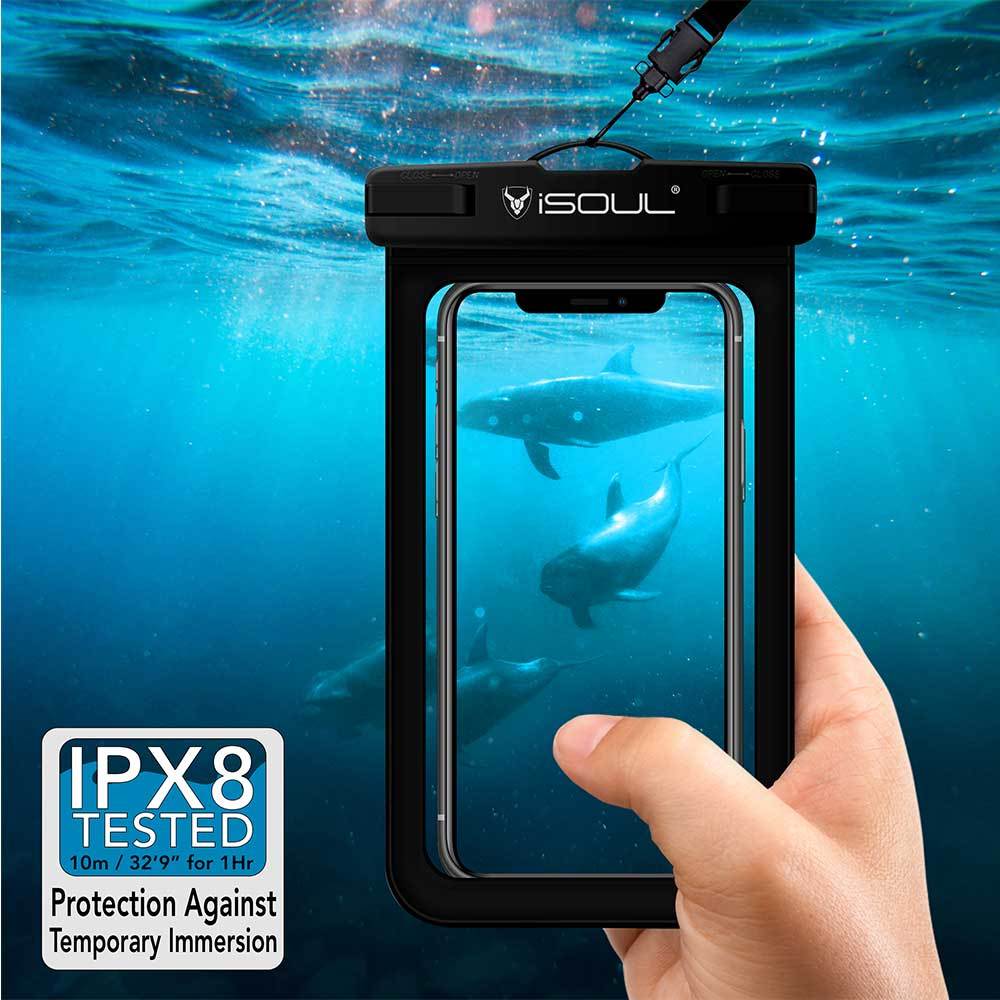 Waterproof Cover for Mobile Phone upto 6.1 Inch Phones - iSOUL